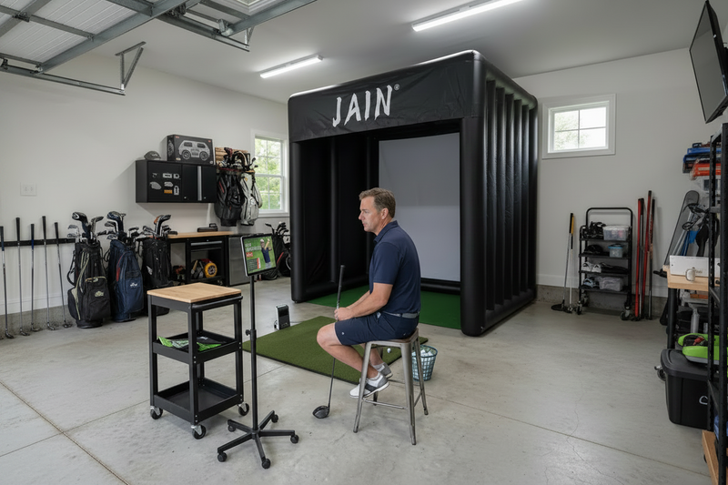 Watched the Top 100 Golf Shots — Then Went Back to My Inflatable Golf Simulator