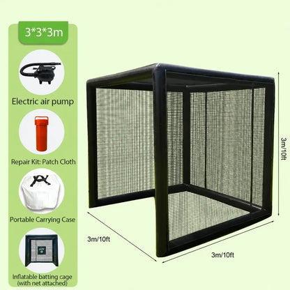 Portable Inflatable Golf Training Cage | Indoor & Outdoor Training