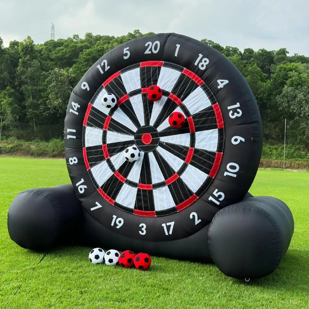 Inflatable Soccer Darts Board Game – Giant Target Kick Game