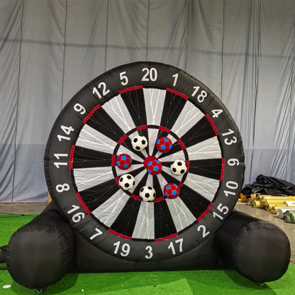 Inflatable Soccer Darts Board Game – Giant Target Kick Game