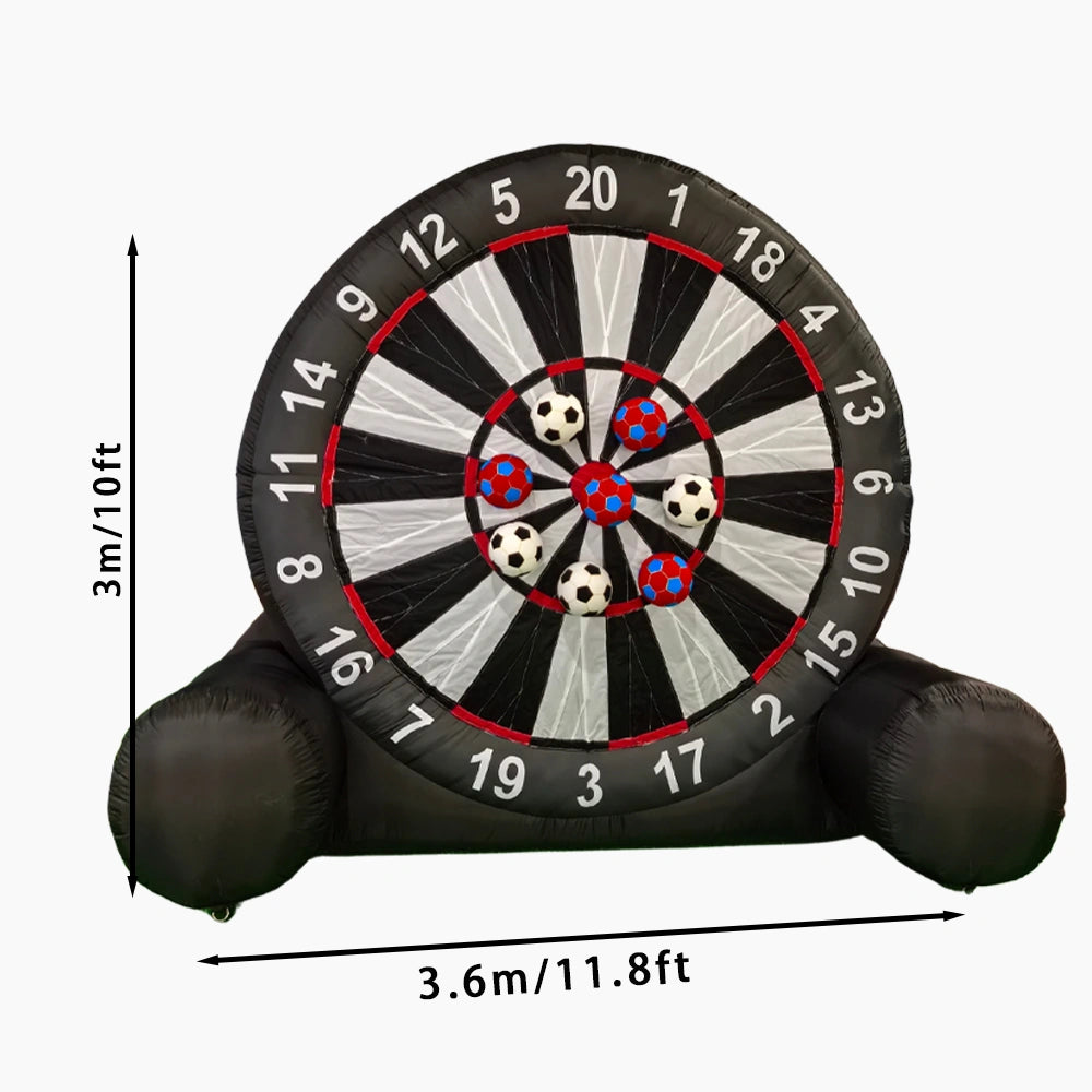 Inflatable Soccer Darts Board Game – Giant Target Kick Game