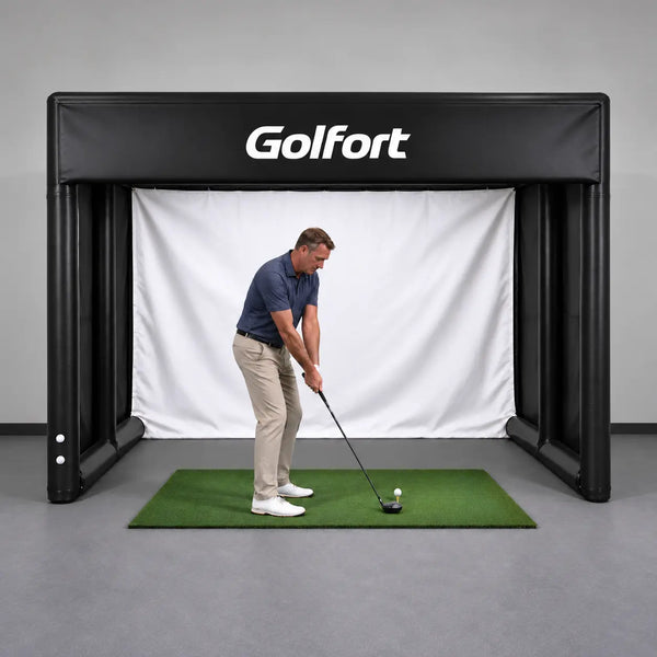 Pro Series Inflatable Golf Simulator Enclosure – 4 × 3 × 3 m